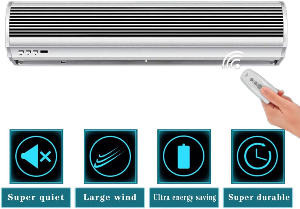 Air Curtain Kommerzielle Silent Machine Energiesparende Und Energiesparende Klimaanlage Lufter Abgas Lufterwarme Isolierung Staubdicht Leise Stark Anwendbare Hohe 2 3 5 M Amazon De Kuche Haushalt