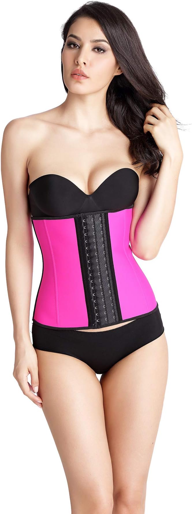 Fit Division Waist Trainer Belt for Women - Waist Cincher Trimmer Slimming Body Shaper Belt - Sport Girdle Belt
