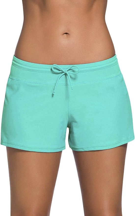 Elodiey Women's Bikini Bottoms Watersport Business Swim Trunks Swim
