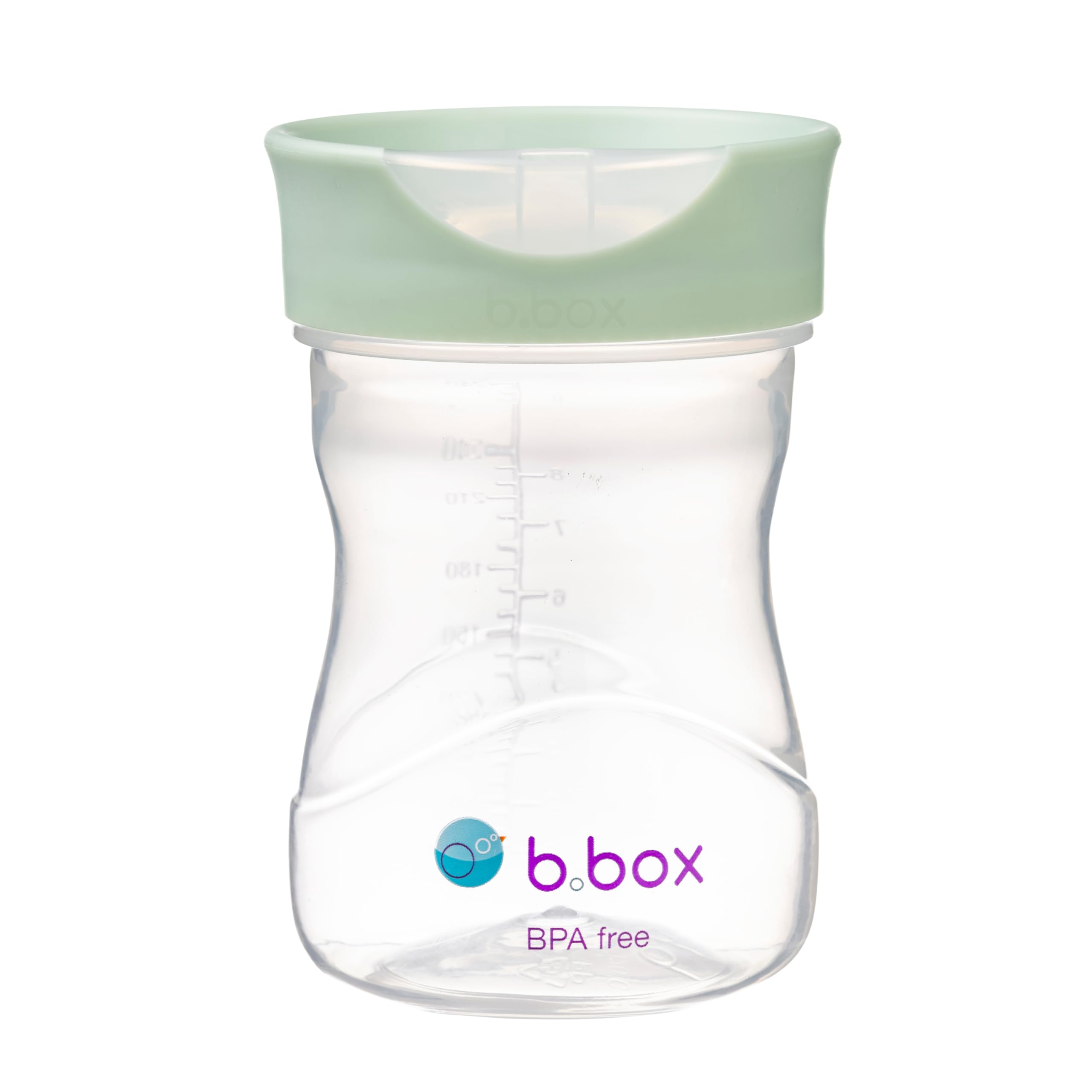 b.box Toddler Training Cup: Free Flow Opening, Great Transition from Sippy Cup to Big Kid Cup. BPA Free, Dishwasher Safe | from 12m+ | 240ml