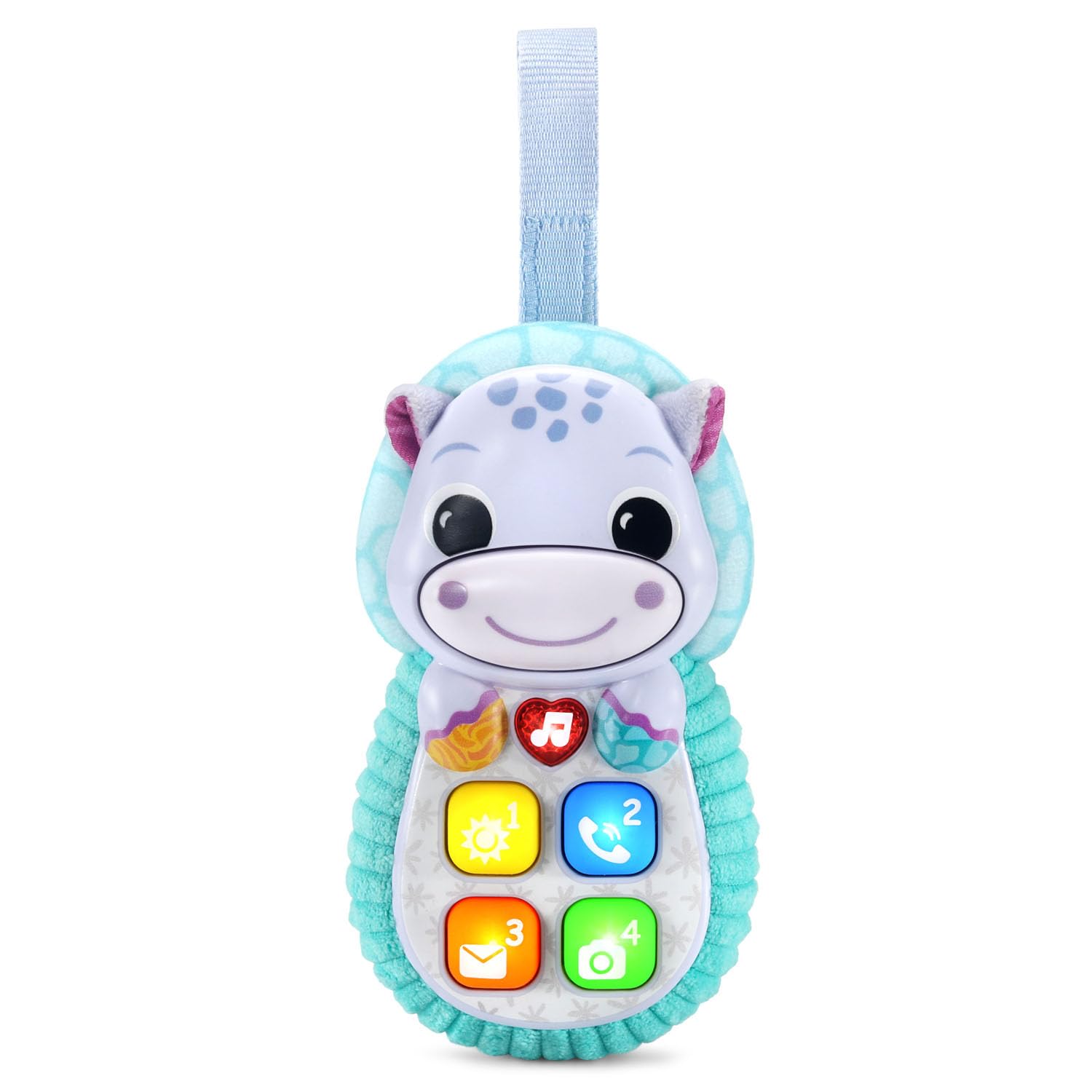 Photo 1 of **(MAJOR DAMAGE/ SOUND DOES NOT WORK)***VTech Baby Hello, Hippo! Soft Phone