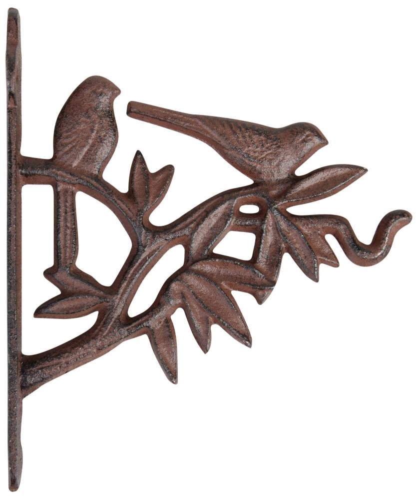 Fallen Fruits BR03 Bird Silhouette Hook, Brown, 8.75" H