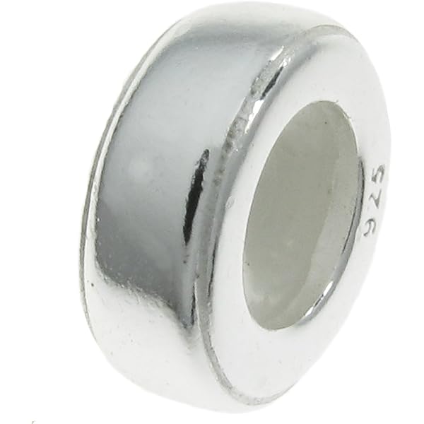 14k Gold Plated Ring Stopper With Rubber Bead - For 3mm European Charm Bracelets & Necklaces - View #9