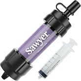 Sawyer Products SP350 Mini Water Filtration System, Filter and Cleaning Plunger only, Single, Purple
