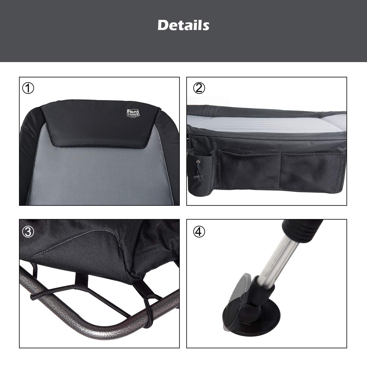 timber ridge camping cot