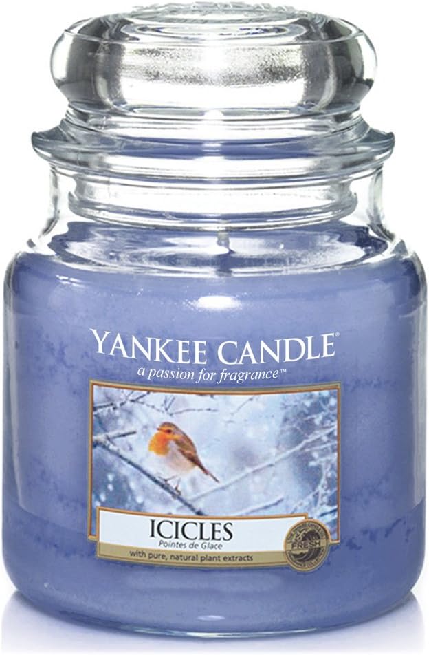 Yankee Candle Medium Jar, Icicles Amazon.co.uk Kitchen & Home