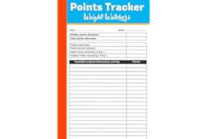 points tracker food journal
