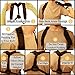LONGEVITY Back Support Posture Corrector - Upgraded to Put On & Take Off Easily. Stronger Adjustable Shoulder & Clavicle Brace for Men & Women. Prevent Slouching & Kyphosis, Improve Posture (30