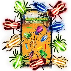82 Pcs Glow Critters For Halloween Party