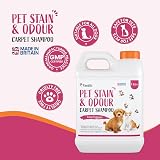 Pawbits Pet Stain & Odour Carpet Shampoo 1L Lemon Scent Concentrate view 3