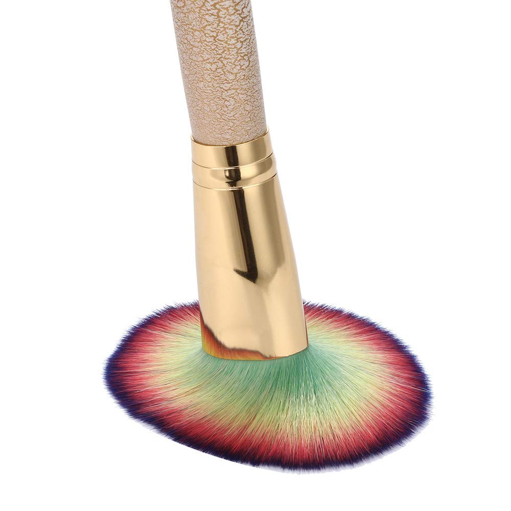 Amazon Com Xuanou Wooden Foundation Cosmetic Single Powder Makeup