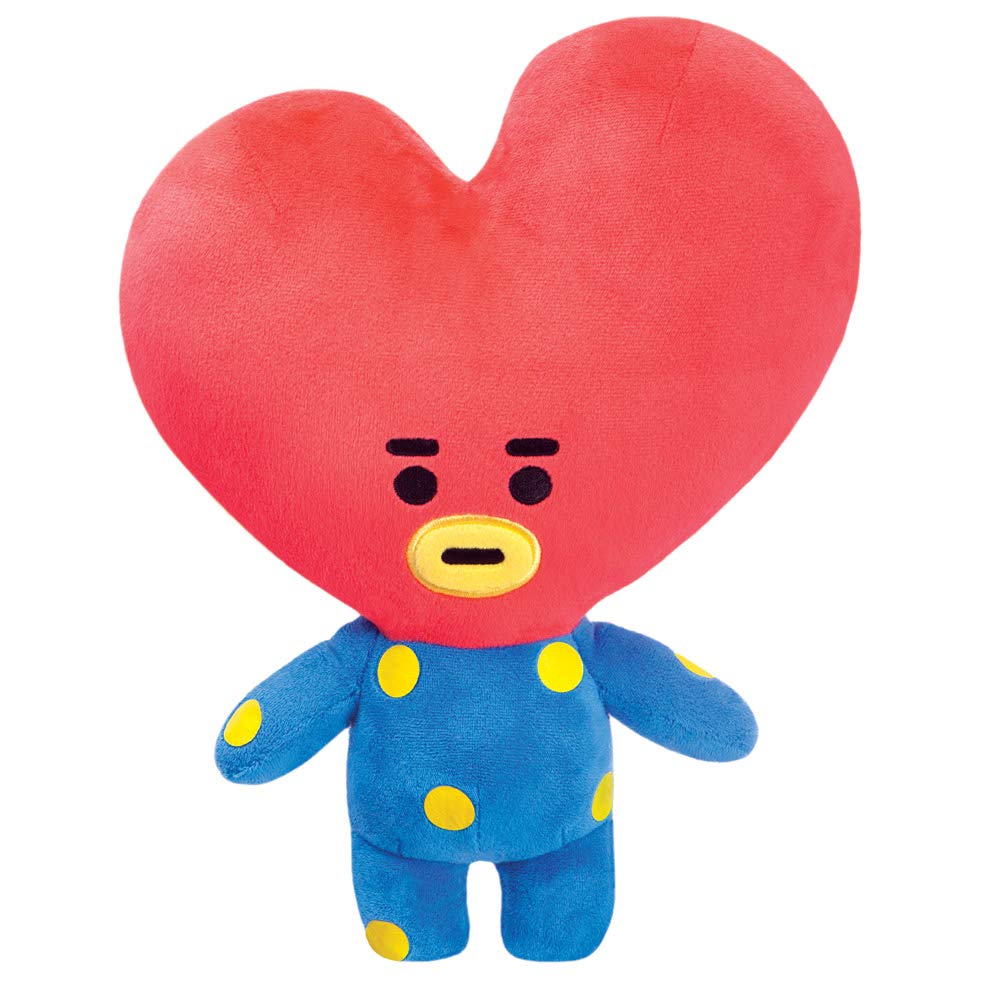 AURORA BT21 Official Merchandise, TATA Soft Toy, Medium, 61319, Blue and Red