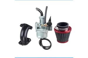 Fremnily 22mm Carb PZ22 Carburetor Air Filter Set compatible with 110cc 125cc SSR CRF50 Pit Dirt Bike Sunl Taotao Pit bike AT