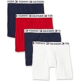 Tommy Hilfiger mens Underwear Cotton Classics 4-pack Boxer Brief - Amazon Exclusive
