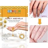 CGBOOM 5 Pairs Moisturizing Hand Mask Gloves Honey & Milk Collagen view 5