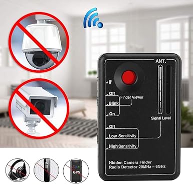 Bicaquu Portable RD-10 Detector de señal de RF inalámbrico ...