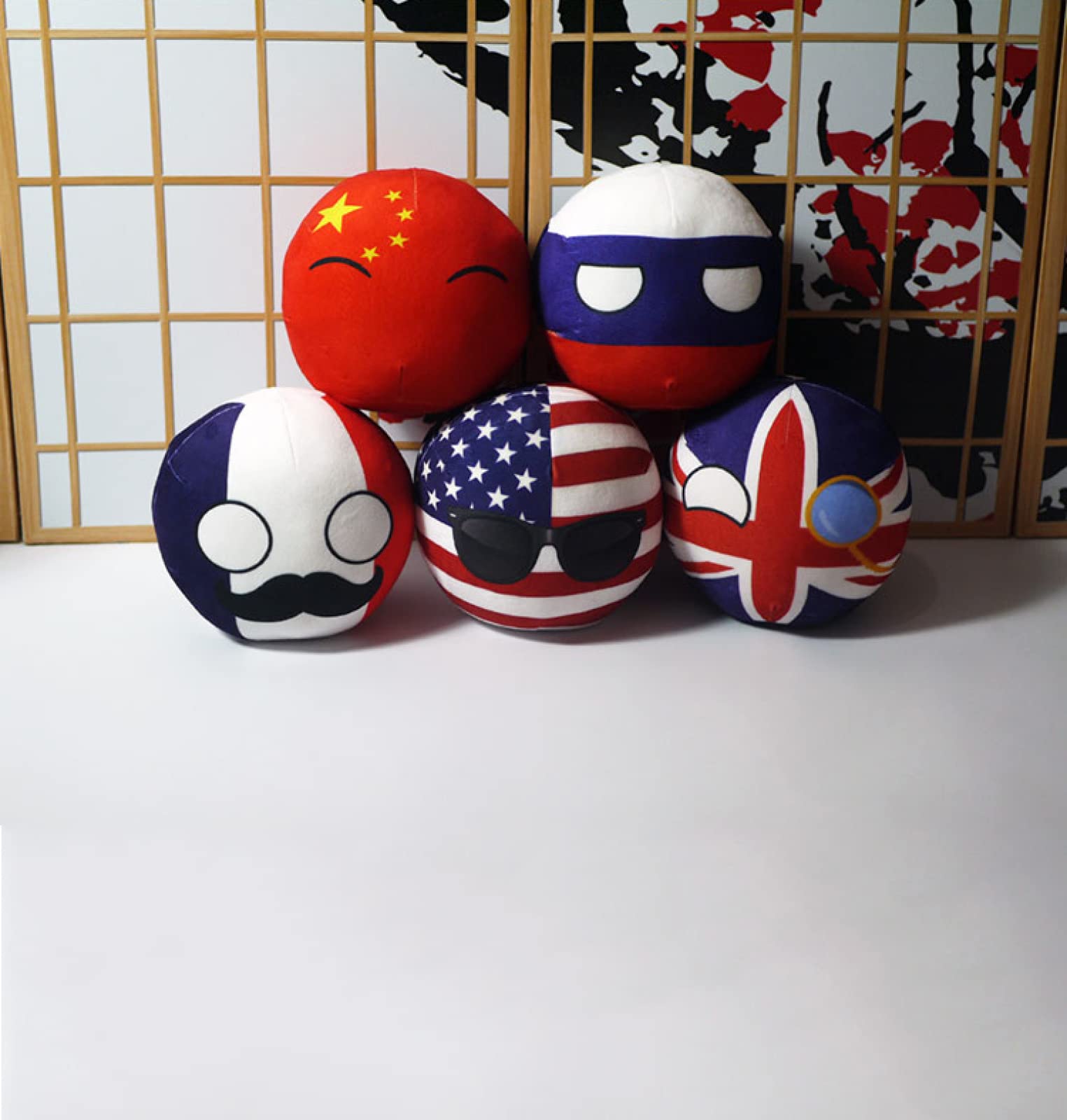 Bisavch Plushies Polandball 7.9 Inches Plush Toy Country Ball Anime Cosplay Mini Pillow Cushion Countryball Home Decor,Norway