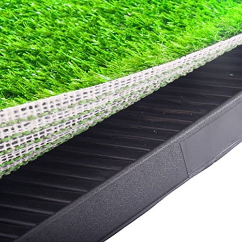 Pet Potty Grass Pads Training Indoor Replacement Outdoor Park Toilet Deluxe