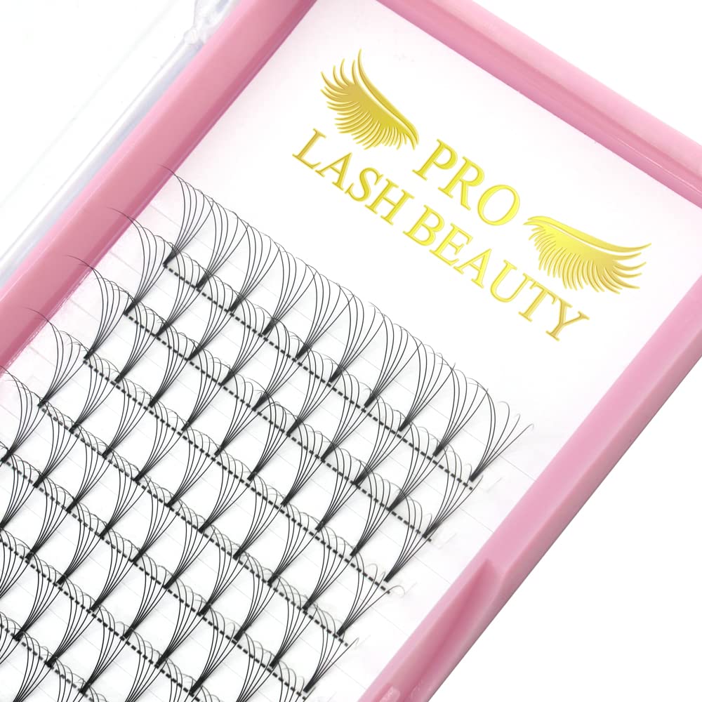 PRO LASHBEAUTY Pre Made Fan Eyelash Extensions 5D-D-0.07-15mm Short Stem Premade Fans Eyelash Extension Pre Fanned Russian Volume Lashes 0.07 0.10 Lash Extensions (5D-D-0.07-15) — image 1