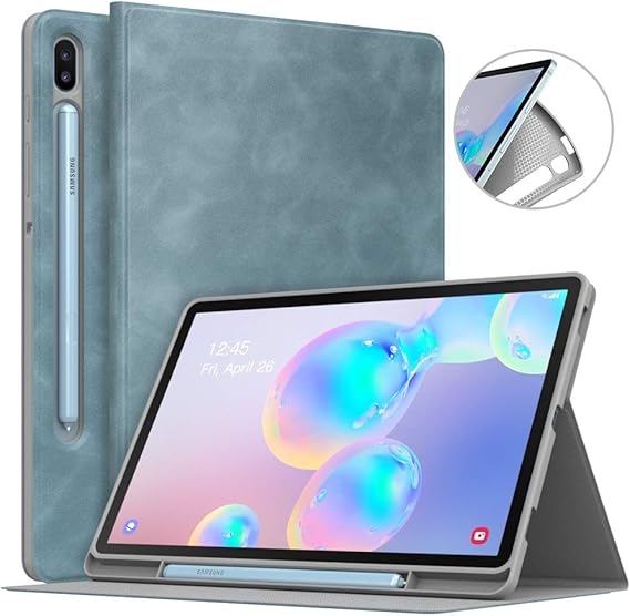 Amazon Com Moko Case Fit Samsung Galaxy Tab S6 10 5 2019 Light