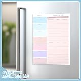 Thboxes Magnetic Weekly Meal Planner and Shopping List Pad 52 Sheets 25x17cm view 4
