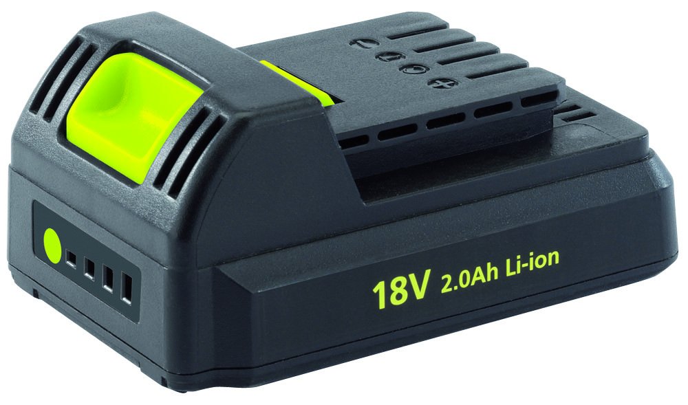 Draper 18V Li-Ion Battery | Cordless Power Tools Battery | 2.0Ah Fast Charge | Garden Tools Charging | Portable Gardening | 80628