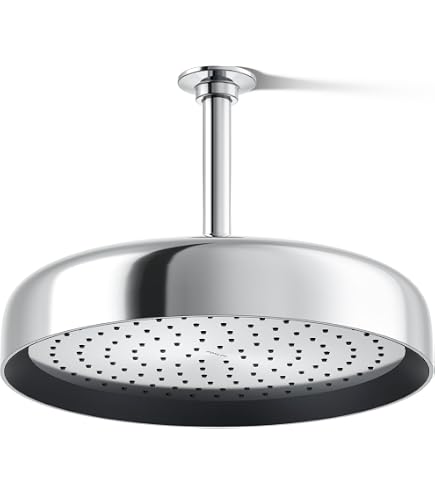 KOHLER 26149-CP Honesty 10-Inch Square Rain Showerhead – Single