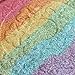 Travelmall Rainbow Highlighter Eyeshadow Makeup Palette Powder Makeup Rainbow Cake , 6 colors in 1 (Rainbow)