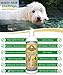 Dog Whitening Shampoo– for Dogs with White Light Colored Hair Coat Fur–White Haired Pets Shampoo for Itching Dry Sensitive Skin. Non Toxic Formula