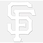 MLB San Francisco Giants Die-Cut Decal, 8"x8", Team Color