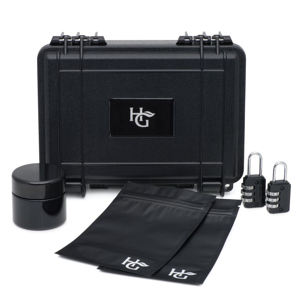 Herb Guard Smell Proof Container with 2 Combination Locks Discreet