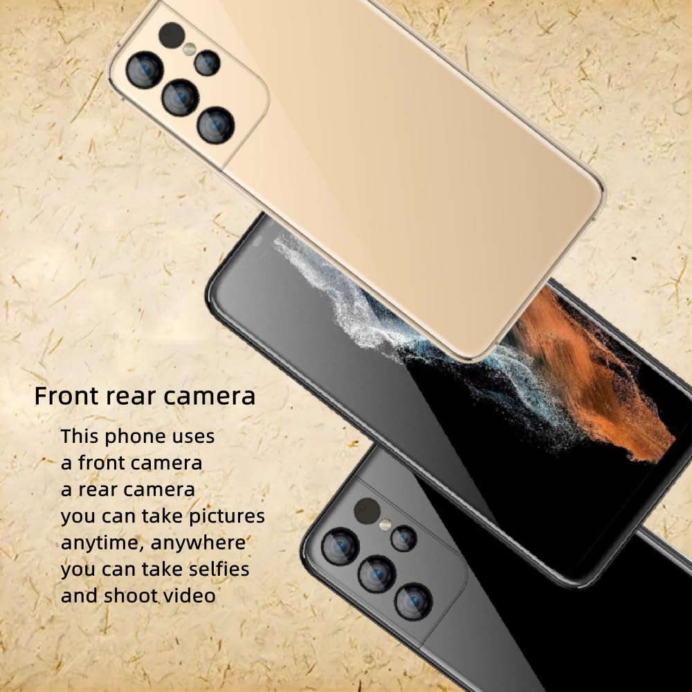 Unlocked Cell Phone，s22u，Android Smartphone ，Dual SIM Card，1GB RAM 16GB ROM，Only Supports Dual SIM Card Frequency Band of 3GWCDMA ：850/2100MHZ，6.11 inch Screen9(Blue)