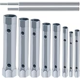 KOSIDA 10Pcs Shower Valve Socket Wrench Set Removing Faucet NutTub 6-22mm | cartridge removal、Compatible Extended Spark Plug