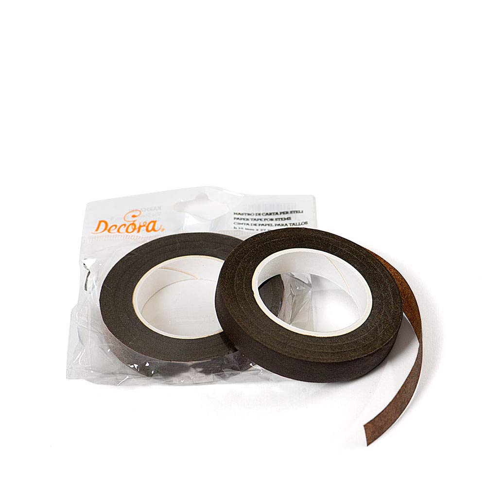 DECORA Paper Florist Tape, Brown, 12.5 x 9 x 1.2 cm