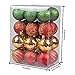 KI Store Extra Large Christmas Poinsettia Flowers Green 16-Inch Set of 6 Floral Picks for Christmas Tree Decoration