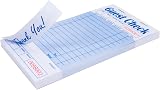 DGBDPACK Guest Check Pads EP-3632-1, 10 Pads, 500 Blue Waitress Server Order view 7