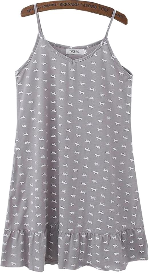 spaghetti strap nightdress