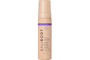 Bali Body Deep Violet Self Tanning Mousse – Self Tanner Mousse Violet-Based Formula for Dark, Fake Tan with Olive Undertones – Hydrating, Sunless Tanner for Sensitive Skin – 200ml / 6.7fl oz
