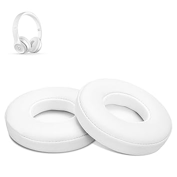 Conambo Ersatz Ohrpolster für Beats Solo 2 / Solo 3- Leder Memory Foam Ohr Polsterfür Kopfhörer Ohrkissen Beats Solo 2.0 Wire