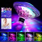 Caxmtu Floating LED Pool Light Ball 7 Color Modes IP67 AA Battery view 2