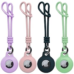 Kanya Compatible with AirTag Case Holder,4 Pack