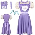 TOVPAO K12 Cosplay Costume Movie K12 Costume Dress Pink Purple Party Full Set