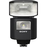 Sony HVL-F45RM Compact, Radio-Controlled Gn 45 Camera Flash with 1" Display, Black