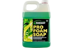 RADIANT SUPPLY CO Radiant Supply Professional Car Wash Soap for Foam Cannons or Bucket Washes, Ultra Concentrated and pH Balanced, 100+ Washes for Cars, Trucks, Motorcycles, RVs, 128oz Gallon