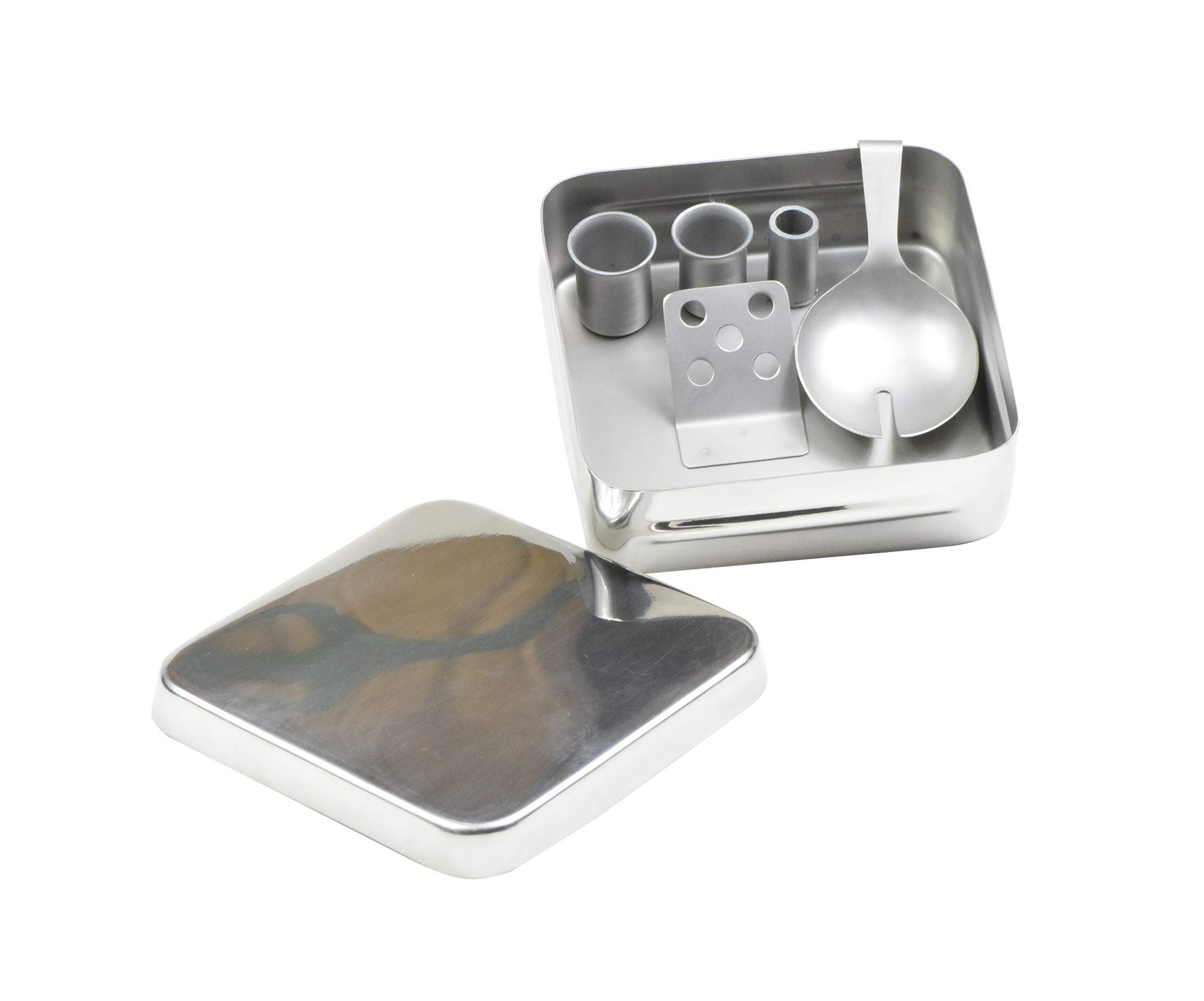 Moxa Holder & Extinguisher Combined Complete with Spoon and Box