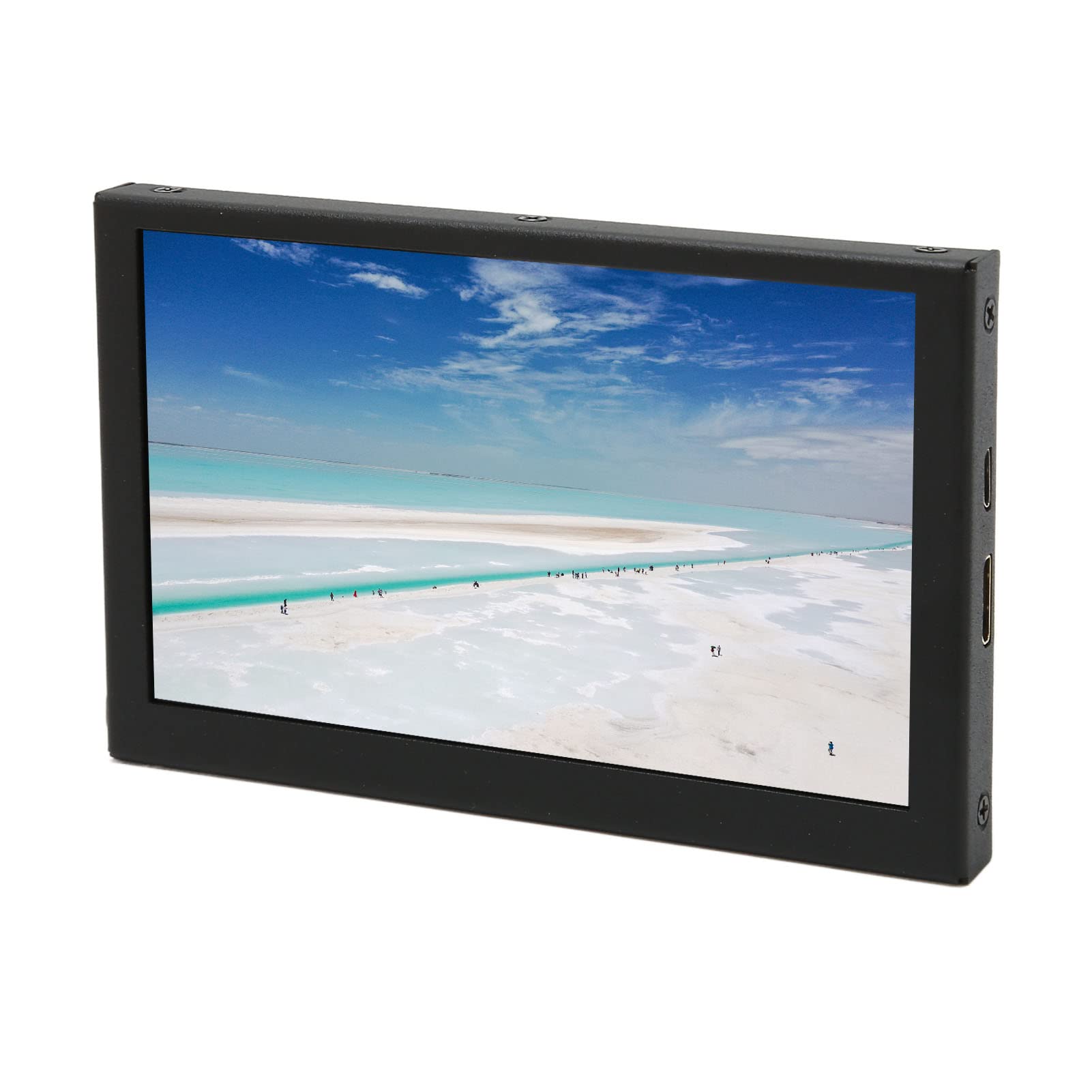 5 Inch IPS HDMI Monitor, Metal Shell 800x480 Mini LCD Screen Portable Display Monitor for RPi, for Ubuntu, for Retro Pi, for Debian, for Kali