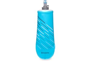 HydraPak PocketFlask 500ml - Compressible, Low Profile Soft Flask Water Bottle, Ideal Fit for Run Belts and Form Fitting Pockets with Locking Cap (500ml / 17oz)