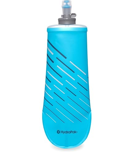 HydraPak flask500ml/shape loc2ℓ Amazon.com : HydraPak SoftFlask Speed 500ml - Compressible