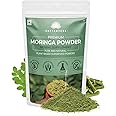 SAPTAMVEDA Premium Moringa Leaf Powder 8.81 Oz/250 Gm | Drumstick Leaf Powder | Natural Multi-Vitamin | Rich in Anti-Oxidant, Immunity Booster | Good for Hair & Skin from India Farms