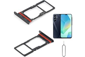YWLRONG 2PCS SIM Card Tray for Samsung Galaxy A16 5G SIM Card Slot Holder Replacement for Samsung A16 5G SM-A166U with Open Eject Pin